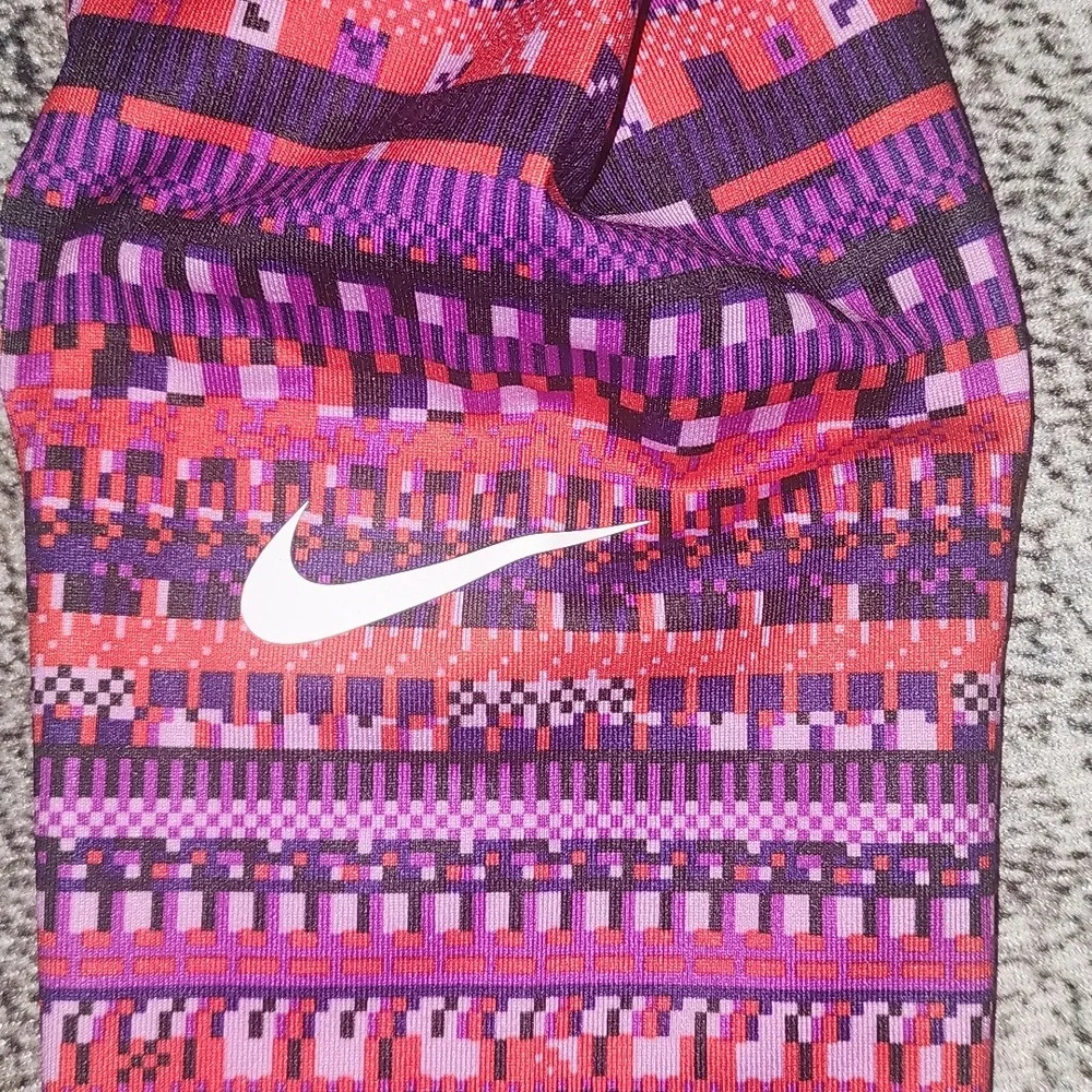 Nike Pro Dri-Fit Stay Warm  Multi-Color Leggings - M / Medium - Picture 7 of 7